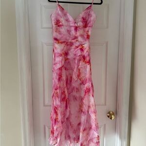 Bardot Pink Summer Dress